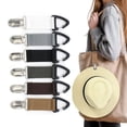 thumbnail image 2 of Outdoor Straw Hat Clip Portable Hat Bag Clip Multifunctional Bracket Hook Straw Hat Clip Backpack Bag Fastener Lock Buckle, 2 of 4