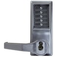 thumbnail image 2 of Kaba Access LL1041S-26D-41 L1000 Series Mechanical Pushbutton Cylindrical Lever Lock, Satin Chrome, 2 of 3