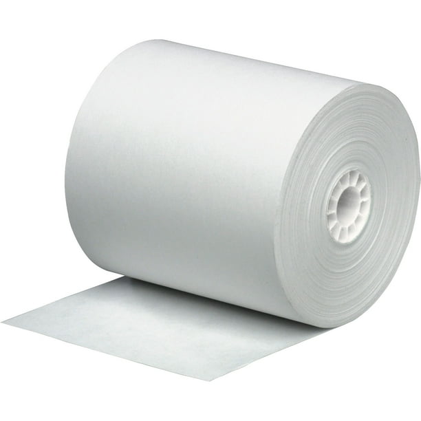 PM, PMC07788, Single Ply 165' Calculator Paper Rolls, 50 / Carton