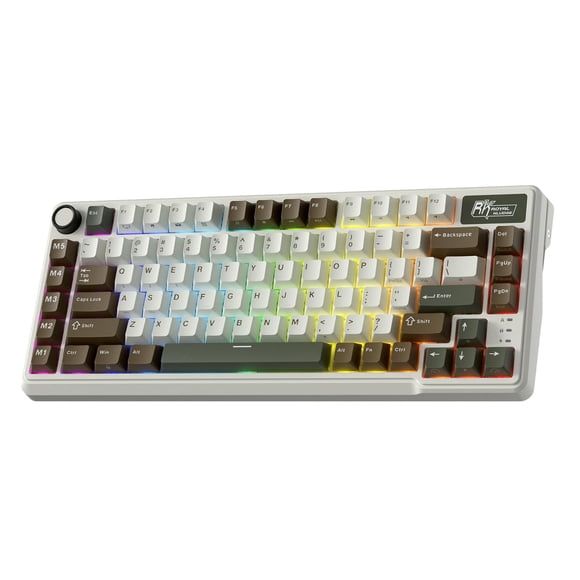 Teclado mecánico RK ROYAL KLUDGE L75 Junket Mount 75% TKL
