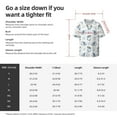 thumbnail image 5 of Sikiie Music Shark Men's Wrinkle Free Untucked Cuban Shirt Business Casual Button Down Shirts Short Sleeve ShirtSmall, 5 of 5