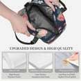 thumbnail image 5 of ZNDUO Reusable Lunch Box, Adjustable Shoulder Strap Vintage Floral Pattern Lunch Bag, 5 of 8