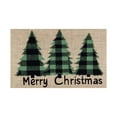 thumbnail image 2 of TIELUTT Festive Christmas Doormat Non Indoor/Outdoor Holiday Rug for Home Decoration for Adding Large Fuzzy Rug 6x9 Rugs for Living Room Sweater Blanket Thick Blankets for Winter Knitted Blankets, 2 of 4