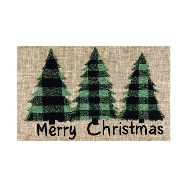 Hbdhejl Festive Christmas Doormat Non Slip Indoor/Outdoor Holiday Rug For Home Decoration Perfect For Adding Festivity To Your Home!