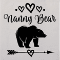 thumbnail image 4 of Inktastic Nanny Bear Grandma Tote Bag, 4 of 4
