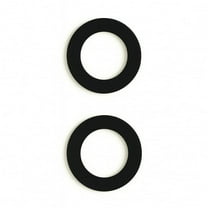 2-Pack 3/4 Inch Rubber Washer Gaskets – Flat Hose Washers for Garden Hose, Faucet, Shower Head, Leak-Proof O-Ring Seals for Plumbing and Outdoor Use