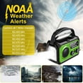 thumbnail image 4 of KOGYAS 20000mAh Crank Radio,Emergency Radio,Solar Radio,NOAA/AM/FM Weather Radio Bluetooth,USB Type-C Charging,Dynamo Radio,Polymer Battery,Torch & LED Reading Light,SOS Alarm,Compass for Camping, 4 of 7