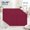 Barn Red, variant on Basic Everyday Ribbed 100% Cotton Placemat Set, 13x19 Inches, Tango Red, 6 Pieces, Durable Tabletop Protection
