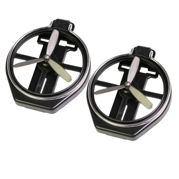 Car Folding Beverage Rack for Canned Drinks with PC Steel Material Black 2Pcs