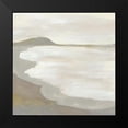 thumbnail image 2 of Vess, June Erica 15x15 Black Modern Framed Museum Art Print Titled - Coastal Contour I, 2 of 5