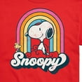 thumbnail image 3 of Peanuts - Snoopy Rainbow Clouds - Men's Short Sleeve Graphic T-Shirt, 3 of 6