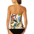 thumbnail image 2 of Anne Cole womens  Twist Front Shirred Bandikini, XS, 2 of 3