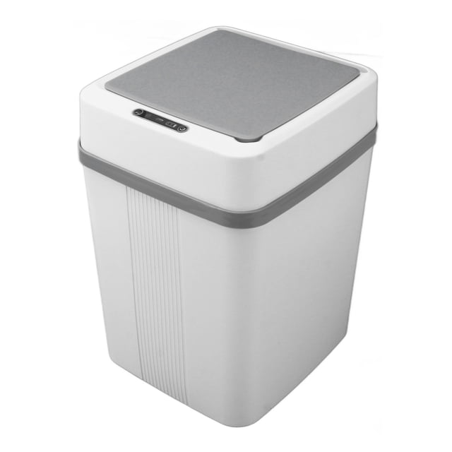 Bote De Basura Del Sensor De Movimiento Del Baño, Impermeable 3 Modos 12 Litros A Prueba De Olor A Prueba De Basura Inteligente Para Baño Para La Cocina