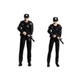 thumbnail image 4 of Modelo de policía femenina a escala 1/64, modelo de personas pequeñas, colección de decoración de escritorio, accesorios de película, ornamento en 1 mujer y 1 hombre, 4 of 8