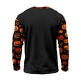 thumbnail image 4 of Zylarhe Kids Halloween Sweatshirts Halloween Theme Kids Sweatshirt Cozy Long Sleeve Black 8-9 Years, 4 of 4