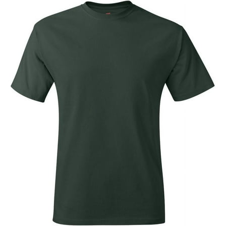 Hanes 6.1 oz. Tagless T-Shirt, Large, DEEP FOREST
