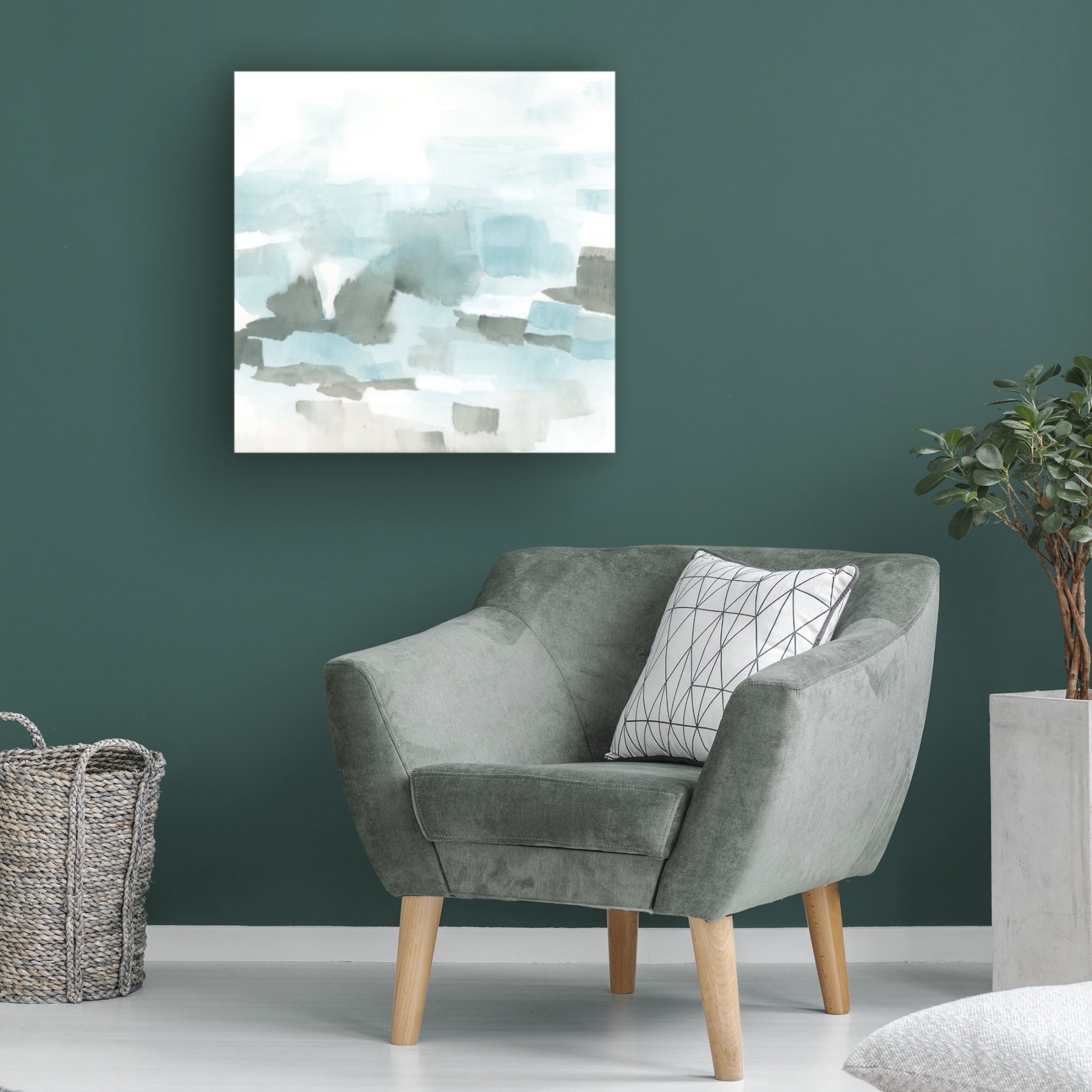 Trademark Fine Art June Erica Vess  Cubist Surf II Canvas Wall Art