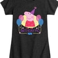 thumbnail image 3 of Peppa Pig - Peppa Birthday Pig - Girls Toddler And Youth Fitted Short Sleeve Tee, 3 of 5