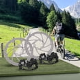 thumbnail image 2 of Durable Mechanical Disc Brake Caliper Rotor 160MM for eBike Front and Rear, 2 of 12