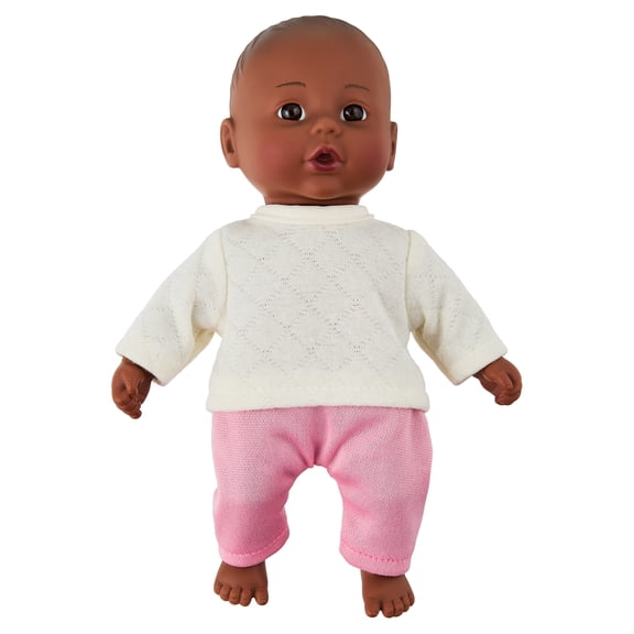 My Sweet Love 8-Inch Mini Baby Doll, Pink and White Outfit