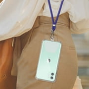 Universal Cell Phone Lanyard, Lanyard for Phone with Adjustable Nylon Neck Strap with Most Smartphones Phone Tether Can be Combined with Any Phone Case