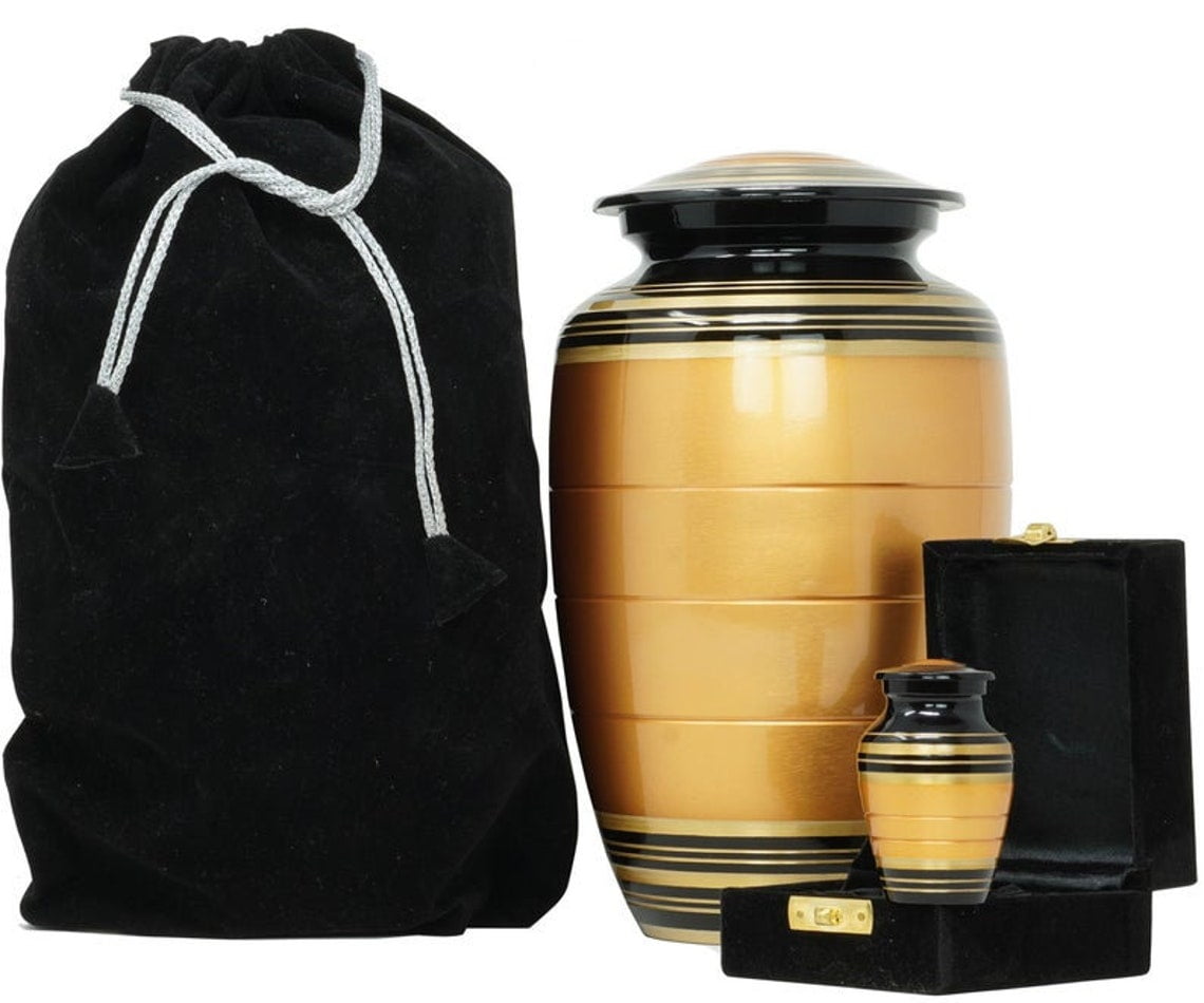 Urns for Human Ashes With a Keepsake Urn Handcrafted Cremation Funeral