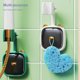 thumbnail image 3 of Bewildely Soporte para cabezal de ducha impermeable para baño, soporte de pared giratorio de 360 ​​grados, soporte decorativo a prueba de Juegos de accesorios de baño Naranja, 3 of 6
