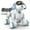 Blue-2, variant on Ficcug Remote Control Robot Dog Toy, Digital Programmable Smart Interactive Puppy Pet, Gift for Boys Girls Kids 4+