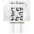 thumbnail image 6 of No Hook Shower Curtain with Snap in Liner, Geometric Abstract Modern Black and Gray Pattern Hotel Shower Curtains for Bathroom, Washable Shower Curtain Liner Set with Mesh Top Window, 72"x72", 6 of 6
