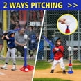 thumbnail image 3 of JoyStone Kids Baseball Tee Games with Automatic Pitching Machine, 6 Balls-Adjustable T Height Fun Toddler t Ball Set, Toddler Baseball Toys Outdoor Toys for Kids Ages 3+, 3 of 8