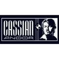 thumbnail image 2 of Women's Star Wars: Andor Boxed Up Rebel Hero Cassian Graphic Tee Navy Blue X Large, 2 of 4