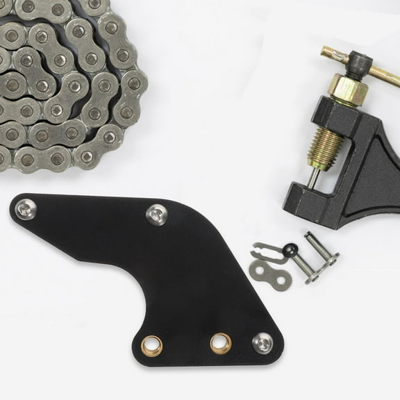 YUYUETIME Dirt Bike Accessories Chain Guide Guard 1Pcs 11.8X2.9X1.6In Black Nylon Metal