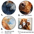 thumbnail image 3 of Designart "Impressionist Irish Setter IV" Animals Dog Floater Framed Wall Decor, 3 of 5