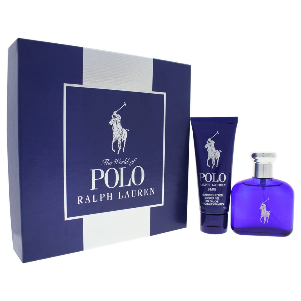 Ralph Lauren Ralph Lauren Polo Blue Cologne Gift Set for Men, 2