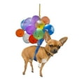 thumbnail image 2 of RKSTN Velvet pile Dog Pendant Car Backpack Ornaments Cute Dogs Home Decoration, 2 of 3