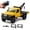 Yellow / 2 Battery, variant on 1:12 Scale Off-Road RC Tow Truck, 2.4GHz 4WD Pickup Remote Control Rock Crawler with Functional Towing and LED Lights for Adults