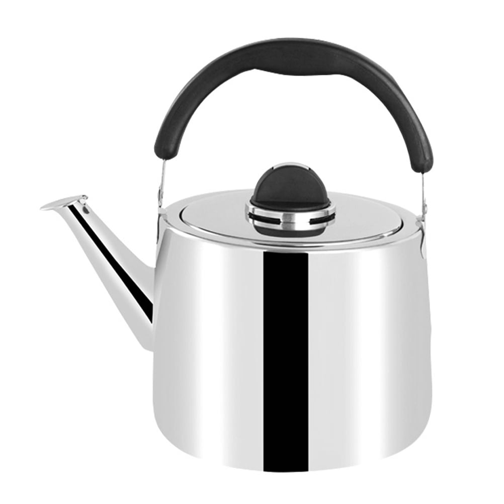 Zerodis Stainless Steel Teapot,1.2L/1.5L Stainless Steel Stove-top Teapot  Tea Coffee Pot Kettle Heat Resistant Handle 