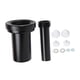 thumbnail image 5 of Tubo de desagüe del inodoro Suministros para inodoro Adaptador Reparación de caucho Tubo de desagüe Tubo de salida Tipo B, 5 of 9