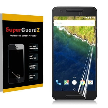[8-Pack] For Huawei (Google) Nexus 6P - SuperGuardZ Ultra Clear Screen Protector, Anti-Scratch, Anti-Bubble