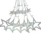 thumbnail image 2 of Luces de hadas LED, luces de cadena de estrellas, luces de cortina LED Luces de cadena impermeables para ventana, chimenea, jardín, luces de ventana de estrella de Navidad WD.WDQZL Hogar, 2 of 6