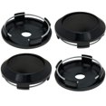 thumbnail image 1 of AUTUT 64mm Wheel Center Caps Rim Hub Center Covers Replacement 61mm Lug to Lug (Black) - 4Pcs, 1 of 4