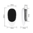 thumbnail image 2 of Peigne Brosse Masseur de Cuir Chevelu Portable Électrique à DEL Vibrante Outils, 2 of 4