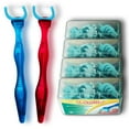 thumbnail image 1 of T.Smile Fil Dentaire Evolutional Clean, Kit de Manche(s) Mi-Long avec Têtes Rechargeables (2 Manches +200 Recharges Extra Résistantes), 1 of 3