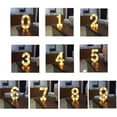 thumbnail image 4 of Luces de números, letrero iluminado con letras y números para bodas, fiestas de cumpleaños, lámparas de Navidad, luz de noche, decoración de bar en casa (0), 4 of 4