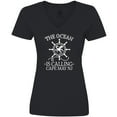 thumbnail image 3 of Inktastic Cape May New Jersey Women's V-Neck T-Shirt, 3 of 5