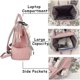 thumbnail image 2 of Mochila Kawaii yuxing con pin y accesorios Kawaii rosa, 2 of 5