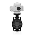 thumbnail image 3 of UNOX Butterfly Valve Ø200 (8") 24V DC with Electric Actuator Wafer Type U-PVC Body for Water | Industrial Motorized Butterfly Valves, 3 of 3