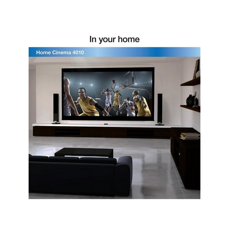 Epson 4K Pro-UHD Home Cinema 4010 Projector, Advanced 3-Chip Epson 4K Pro-UHD Home Cinema 4010 Projector, Advanced 3-Chip