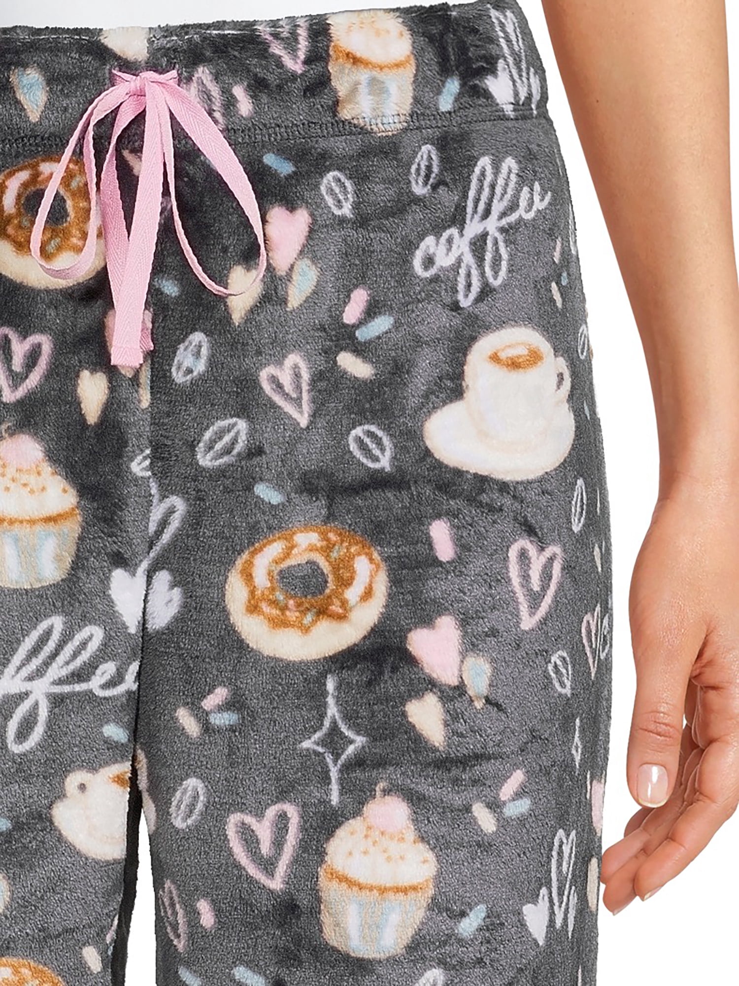 Secret Treasures Women's and Women's Plus Plush Cuffed Pajama Pants
