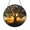 Acrylic 3.5 Inch, variant on Celestial Tree Nature Landscape Stained Glass Style Window Hanging Suncatcher, Decorative Glass Panel Art Ornament for Window Decor